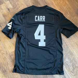 Derrick Carr Raiders Jersey NFL Nike On Field M